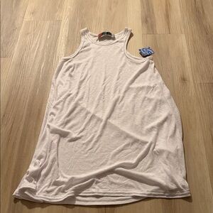 Free People Cream Tank Top